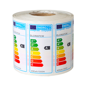 Autocollant d'efficacité énergétique de <span class=keywords><strong>réfrigérateur</strong></span>, étiquette de produit, étiquette imprimée personnalisée - Product Image 3