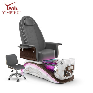 Poltrona da Pedicure di Lusso con Massaggio e Vasca per Piedi, Regolabile con Telecomando - Product Image 5