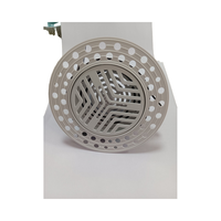 Couvercle d'aération moderne réglable pour l'intérieur Système CVC Diffuseur rond détachable en ABS Évent d'air frais en alliage d'aluminium