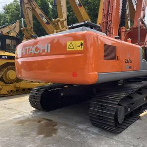 Excavadora de cadenas Hitachi ZX240G usada, 25 toneladas, hidráulica Kawasaki, motor Hitachi, equipo pesado para construcción y movimiento de tierras - Product Image 2