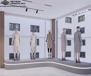 Women's Clothing Display Rack Clothing Rack Clothing Store Counter Waiting Area Store Decoration - Product Image 5