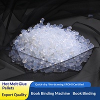 Granulés d'adhésif thermofusible acrylique pour la reliure de livres et les machines de reliure sans fil, colle pour bords, utilisation sur papier d'écriture et papier couché