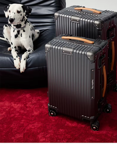 Valises à roulettes universelles de 20/24 pouces pour l'embarquement, en aluminium PC, imperméables, silencieuses, avec serrure TSA, pour les voyages - Product Image 4