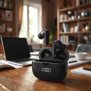 2025หูฟังบลูทูธไร้สาย5.4อายุการใช้งานแบตเตอรี่แบบ In-Ear ลดเสียงรบกวนใช้งานได้นานเป็นพิเศษ S25ใหม่ - Product Image 3