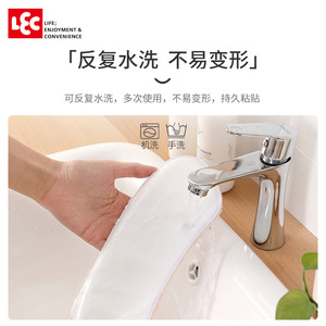 Lec Toilet Seat Cover Thickened Waterproof Adhesive Low <b>Rebound</b> Four Layer Material For Home Use - Product Image 4