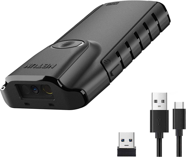 Portable 2D Barcode Scanner E800 with CMOS Sensor Supports BT & USB High-Speed Scanning Stock for Small Business Pop-up Stores