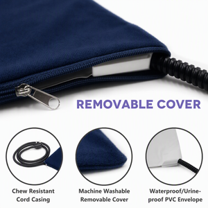 Coussin chauffant pour chien ZT, résistant aux morsures, en acier, imperméable, coussin chauffant pour animaux de compagnie - Product Image 4
