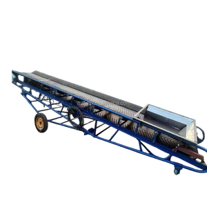 Kum ve çakıl yüksek QualityBelt konveyörler için ayarlanabilir hız paslanmaz çelik kemer ile toptan görev kauçuk konveyörler - Product Image 2