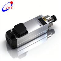Moteur de broche MTC refroidi par air de 4,5 kW avec pince ER32 sans bride pour usinage CNC JGF60-18Z/4.5