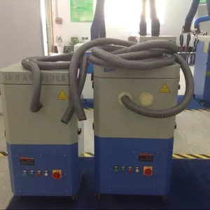 Portable Robot Welding Fume Extractors Self Cleaning Vacuum Fume Extractors Filter Cartridge Dust Collector