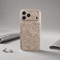 Étui de téléphone en PU de luxe antichoc pour iPhone