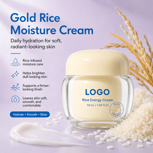 Crema Reafirmante OEM de Venta Caliente, Reduce las Arrugas, Mejora la Elasticidad de la Piel, Ilumina el Tono Apagado, Extracto de Arroz, Crema Facial con Energía de Arroz - Product Image 3