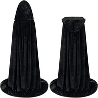 Cape en tissu d'Halloween pour adultes et enfants, style européen et américain, accessoires de déguisement de Diable, Sorcier, Démon, Vampire