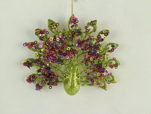 Trang Trí Giáng Sinh Con Công Acrylic - Product Image 3