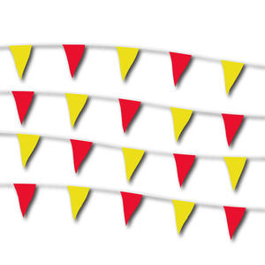 Bandiere a Triangolo Personalizzate con Logo, Bandiere Premium per Piscina, Eventi di Costruzione, Decorazioni per Feste all'Aperto - Product Image 6