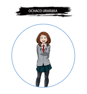 Perruque Bob courte My Hero Academia pour femmes, perruque naturelle avec frange, perruque Cosplay <span class=keywords><strong>Anime</strong></span> <span class=keywords><strong>Uraraka</strong></span> ocho - Product Image 2