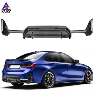 Nuovo Diffusore Posteriore in Fibra di Carbonio Stile AD di Alta Qualità per BMW Serie 3 G20 <span class=keywords><strong>G21</strong></span> Touring 330i M340i LCI 2023-2026, Splitter Posteriore - Product Image 1