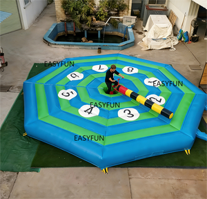 EASYFUN – Jeux de carnaval personnalisés en usine, machine Wipeout <span class=keywords><strong>pas</strong></span> chère, jeux Wipe Out pour adultes en extérieur, équipement de <span class=keywords><strong>location</strong></span> pour fêtes - Product Image 4