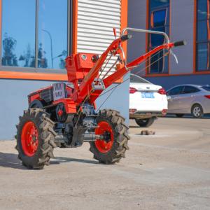 Фермерский мини 2wd колесный ходовой трактор 15HP 18HP <span class=keywords><strong>20HP</strong></span> двухколесный дизельный ходовой трактор для продажи - Product Image 2