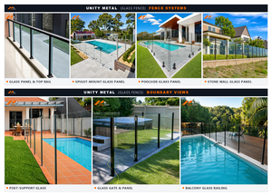 Valla de Seguridad de Vidrio para Piscina con Cierre Automático de Aluminio, 1200 mm de Altura, Resistente a la Oxidación, para Jardín Residencial, Certificación CE - Product Image 4