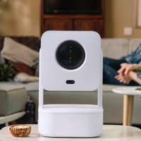 JUNUO-Projecteur Portable Intelligent à Mise au Point Automatique, H713 HD, Lumen Élevé, 350 ANSI, Double WIFI 2.4 5G, C360