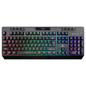 New Arrival bàn phím USB giao diện có dây Backlit RGB PC gamer có dây cơ khí chơi game Bàn phím cho PC máy tính để bàn - Product Image 2