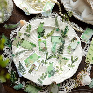 แพ็คเกจสติกเกอร์30ชิ้น/แพ็คชุดภาพตัดปะในฝัน,สมุดบันทึกศิลปะเรโทรภาพตัดปะตกแต่งฐานพิมพ์ภาพวาด4รุ่น - Product Image 4