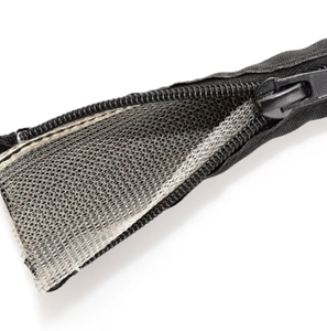 ปลอกหุ้มสายไฟแบบซิป HongDun ZIP-PB โพลีเอสเตอร์ ป้องกัน EMI สำหรับจัดการสายไฟ - Product Image 1
