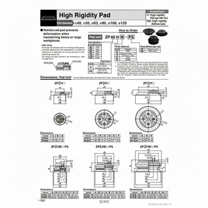 แผ่นสุญญากาศ ZPT80HBNJ50-B01-A18นิวเมติกส์ชิ้นส่วนอุตสาหกรรม - Product Image 1