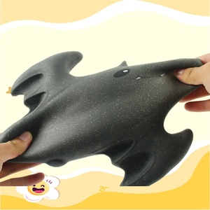 Cross-border Halloween Bat Squishy Glitter Powder Stress-Relief Toy Thermoplastic Rubber Slow-<b>Rebound</b> Decompression Ornament - Product Image 4