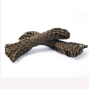 Lanière de camping en plein air 10 noyaux 750 <span class=keywords><strong>Para</strong></span> Cord Dia. Corde de parachute en nylon 4mm 31M Accessoire de tente 3L Randonnée - Product Image 6