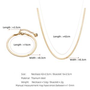 Versatile Women's Classic Snake Bone <b>Chain</b> Necklace Stainless Steel <b>Choker</b> With Plated Pendant for Engagement or Anniversary - Product Image 3