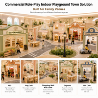Fabricante de Equipos de Juego Suave, Ciudad Modular de Juegos, Panorama, Red de Carreteras, Gestión de Calidad ISO 9001