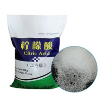 Acide Citrique en Poudre HBHJ Monohydraté Anhydre 99% Produit Chimique Industriel pour le Traitement et le Nettoyage de l'Eau des Chaudières Emballage 25kg