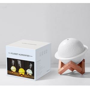 Mini Difusor de Aromas y Humidificador Eléctrico para el Hogar, 200 ml, USB, 7 Colores, Humidificador de Aire con Aceite Esencial 3D con Forma de Planeta para Dormitorio - Product Image 6