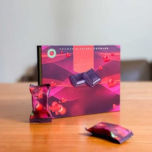 Boîtes cadeaux rigides en carton ondulé de luxe Chocovip, best-sellers, avec fermeture magnétique, pour chocolats pour hommes, chocolat Themra <span class=keywords><strong>Macun</strong></span> - Product Image 4