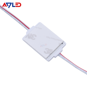 Module LED pour enseigne, éclairage par le bord, en aluminium, 44x28mm, angle de faisceau 45*15, 1.5W, DC12V, injection ABS, 1 LED, lentille unique, pour caisson lumineux - Product Image 3