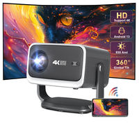 YDH-P20 2025 Vente Chaude 4K Projecteur 750 Lumens 150 Pouces Android 13 Intelligent 1080P Home Cinéma Portable Mini Projecteur 4K