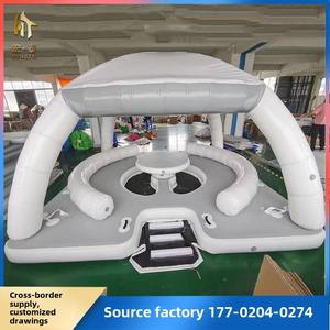 แพลตฟอร์มเรือยอชท์ลอยน้ำพร้อมโซฟาสไลด์กลางทะเลสำหรับบ้านหรือโรงเรียน - Product Image 2