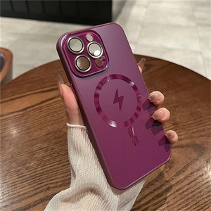 Carcasa de Alta Gama para Teléfono Móvil Apple 13, Compatible con iPhone 15 Pro Max, Nueva 12 con Película Protectora de Lente, Magnética Esmerilada con Recubrimiento AG, 14 - Product Image 3