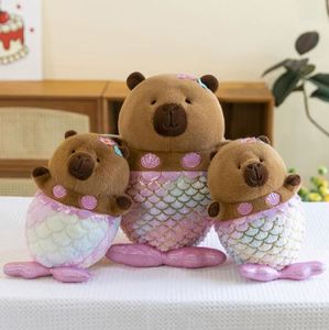 Mochilas de Peluche de Capibara al por Mayor, Relleno de Algodón PP, Material de Peluche Corto, Muñecos Abrazables para Jóvenes - Product Image 5