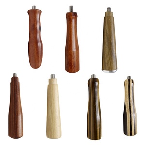 Poignée à café en bois pour <span class=keywords><strong>Delonghi</strong></span>/levville, livraison directe depuis l'usine, 51/54/58MM, sans fond - Product Image 2