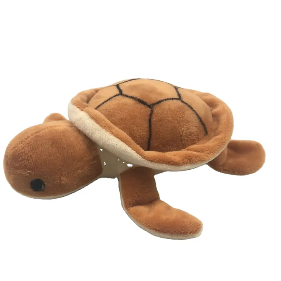 Lage Prijs Gratis Monsters Nieuwe Brown Tortoise Zachte Pluche Gevulde Schildpad Speelgoed