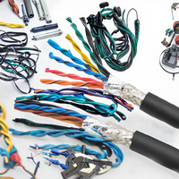 Kabel Tembaga Industri STP YY06 RVVSP 4X2X0.3 (22AWG) Berpelindung dengan Selubung PVC untuk Kabel Encoder U L untuk Kabel Feedback