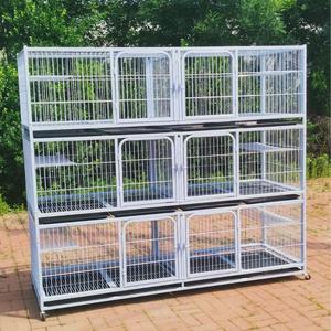 Gabbia resistente in filo di ferro trafilatura a freddo con gabbia per animali di pollame rivestita con divisorio in metallo gabbia per animali domestici - Product Image 1