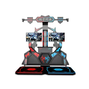 VR 9D FPS sports Games simulation Gemini Duel fighting Arcade Motion supports 2 players Simulator for Sale