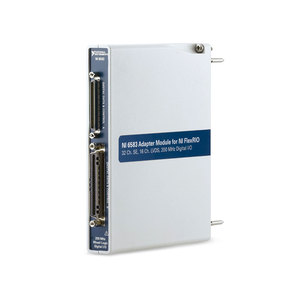 NI-6583 Digital I/O <b>Adapter</b> Module for FlexRIO, 200 MHz, 32 Single-Ended and 16 LVDS Channels, 781320-01 - - Product Image 1