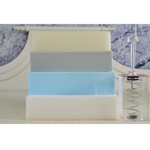 Colchón de muelles para el hogar, tipo Euro Top, con tejido de viscosa de Vietnam, acolchado Pillow Top, modelo Cleopatra, para dormitorio u hotel. - Product Image 4