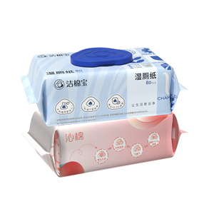 Toallitas húmedas biodegradables de material suave personalizadas de fábrica de alta calidad OEM para adultos - Product Image 5