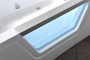 Combinaison de douche <span class=keywords><strong>hydro</strong></span>-douche à l'italienne pour 2 personnes du fabricant Baignoire à remous <span class=keywords><strong>Spa</strong></span> Waterfall Jacuzzier Trempage pour hôtels Égouttoir - Product Image 2